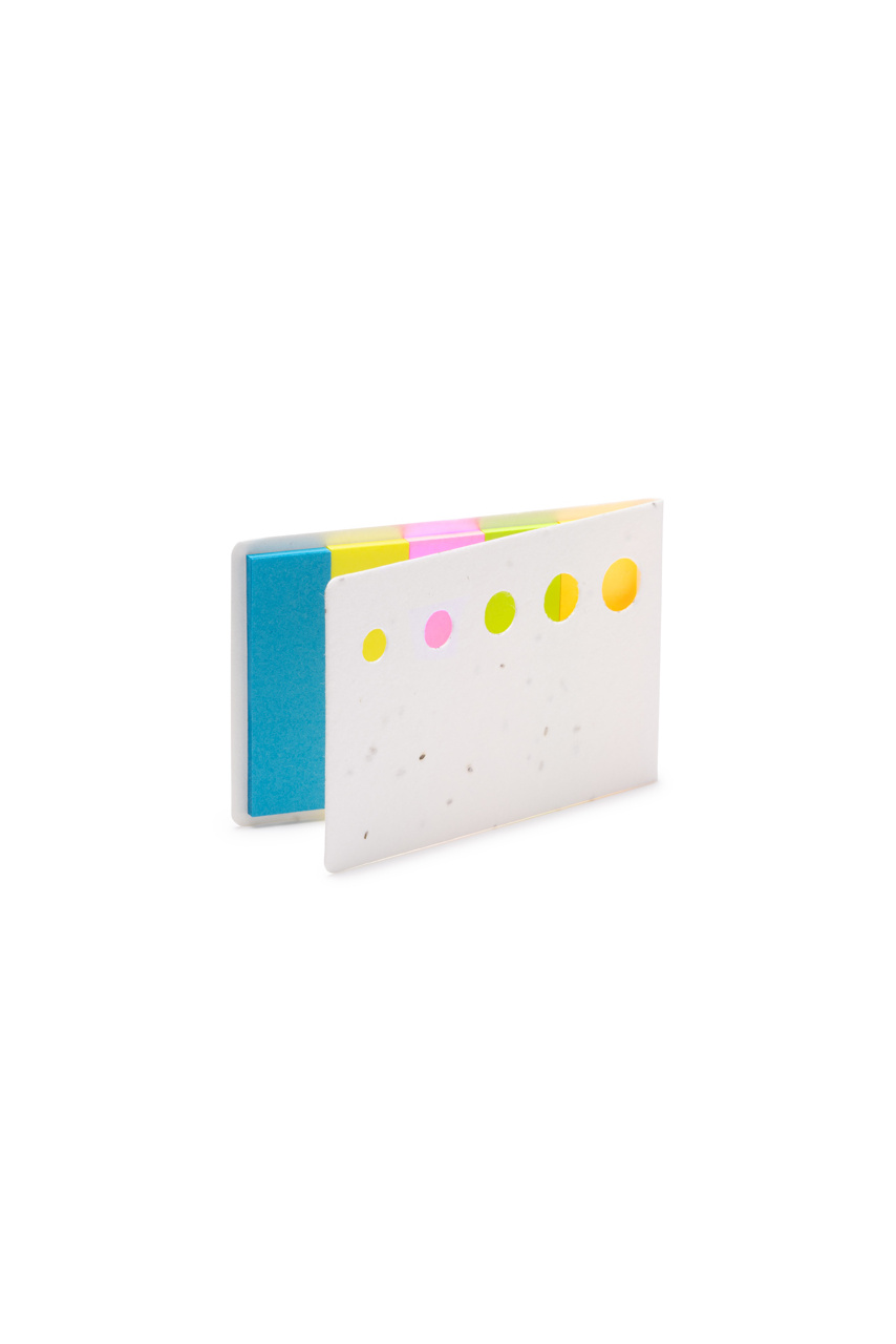 Eco-Friendly Plantable Notepad with Sticky Notes