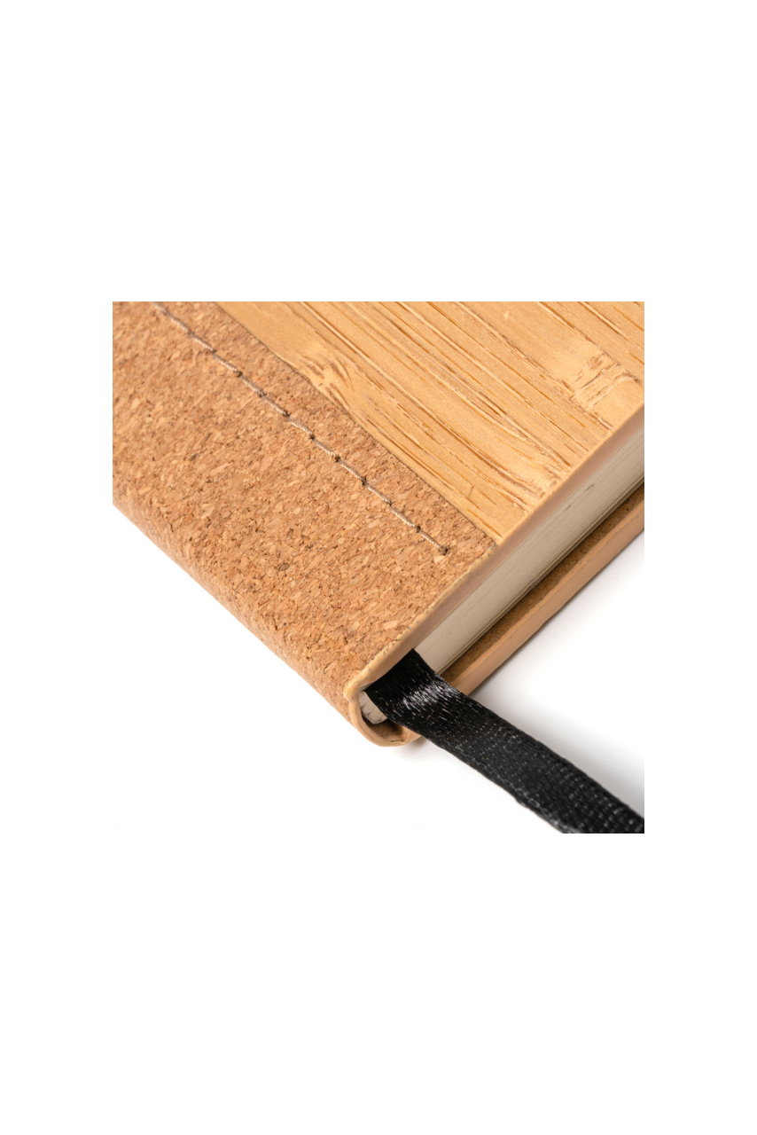 AUSTY Bamboo & Cork A5 Notebook