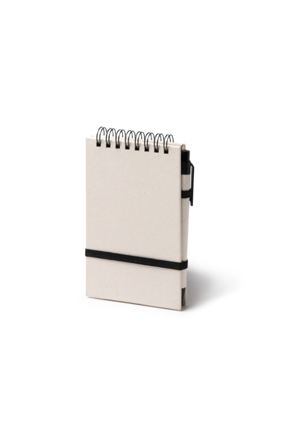 Eco-Friendly A6 Recycled Notebook with Pen