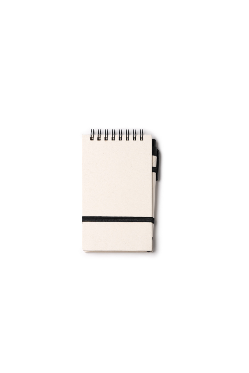 Eco-Friendly A6 Recycled Notebook with Pen