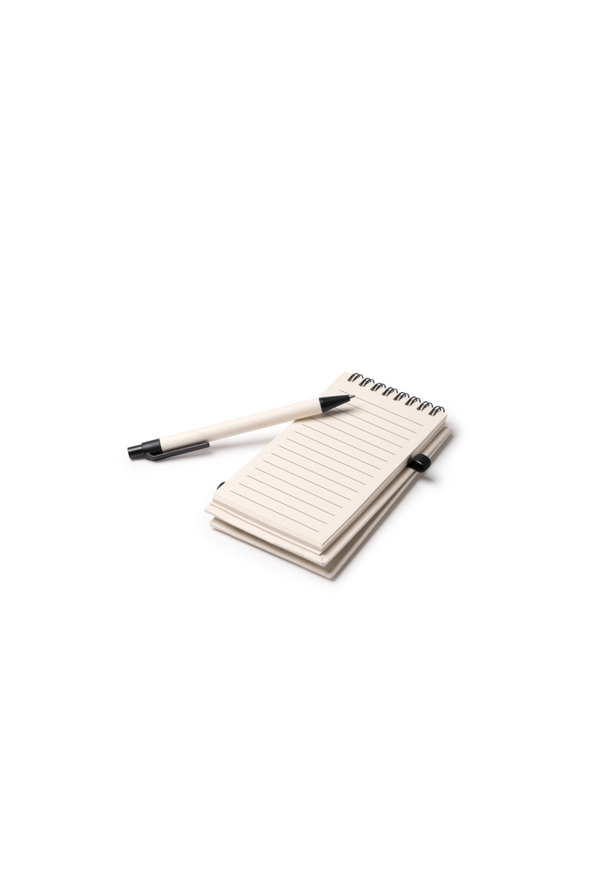 Eco-Friendly A6 Recycled Notebook with Pen