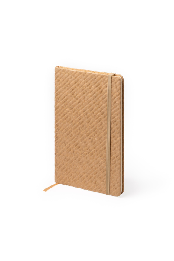 BOLGER A5 Notepad with Natural Straw Cover
