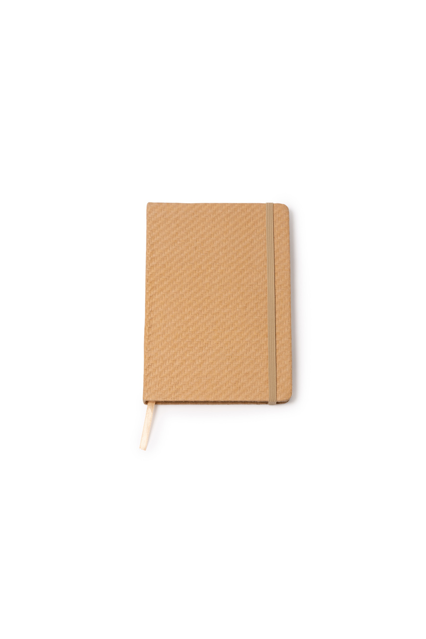 BOLGER A5 Notepad with Natural Straw Cover