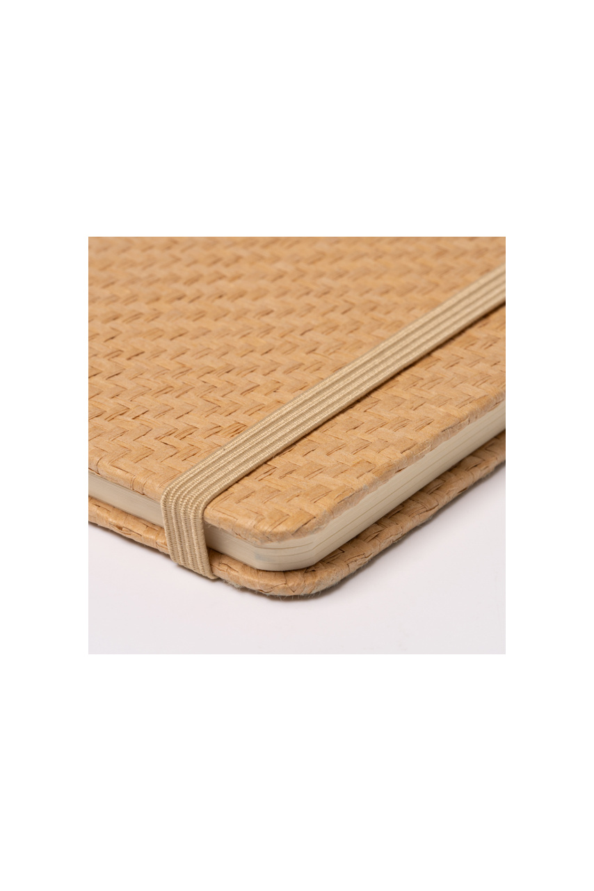 BOLGER A5 Notepad with Natural Straw Cover
