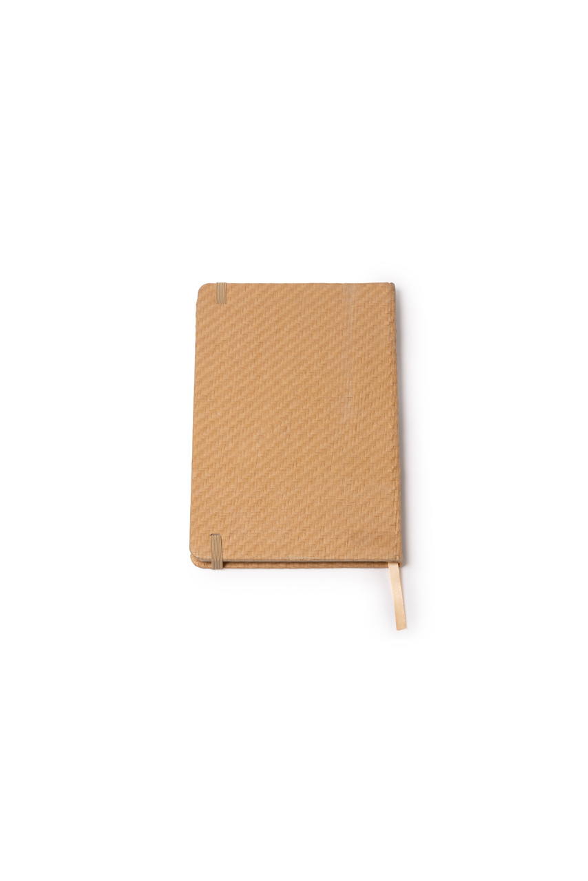 BOLGER A5 Notepad with Natural Straw Cover