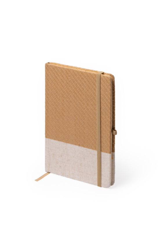 Notepad A5 cu Coperți din Paie și Bumbac