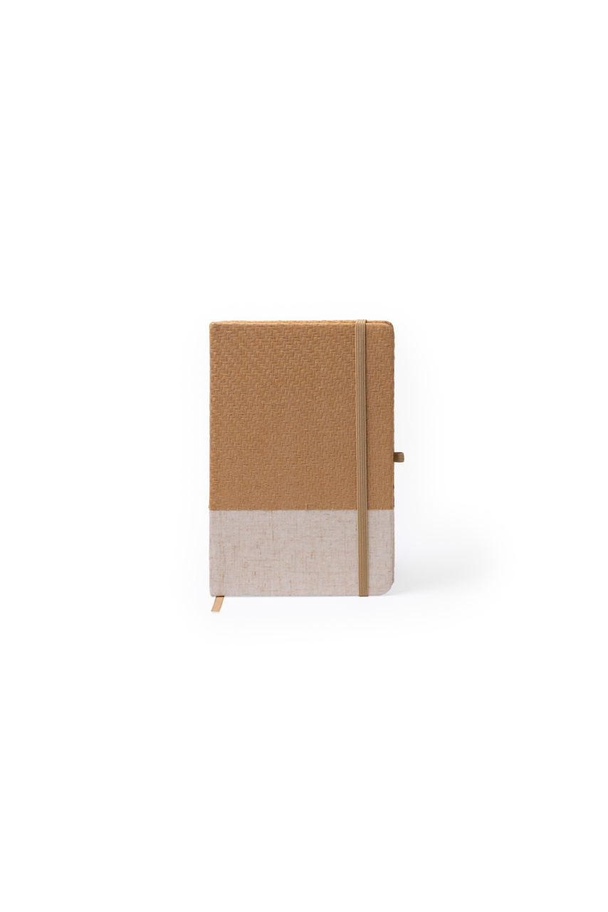 Notepad A5 cu Coperți din Paie și Bumbac