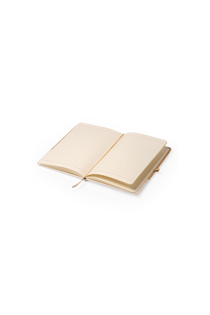 Notepad A5 cu Coperți din Paie și Bumbac