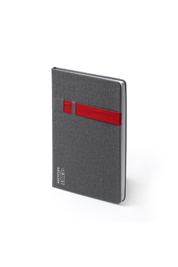 SIKAS A5 RPET Notebook with Pen and Mobile Holder