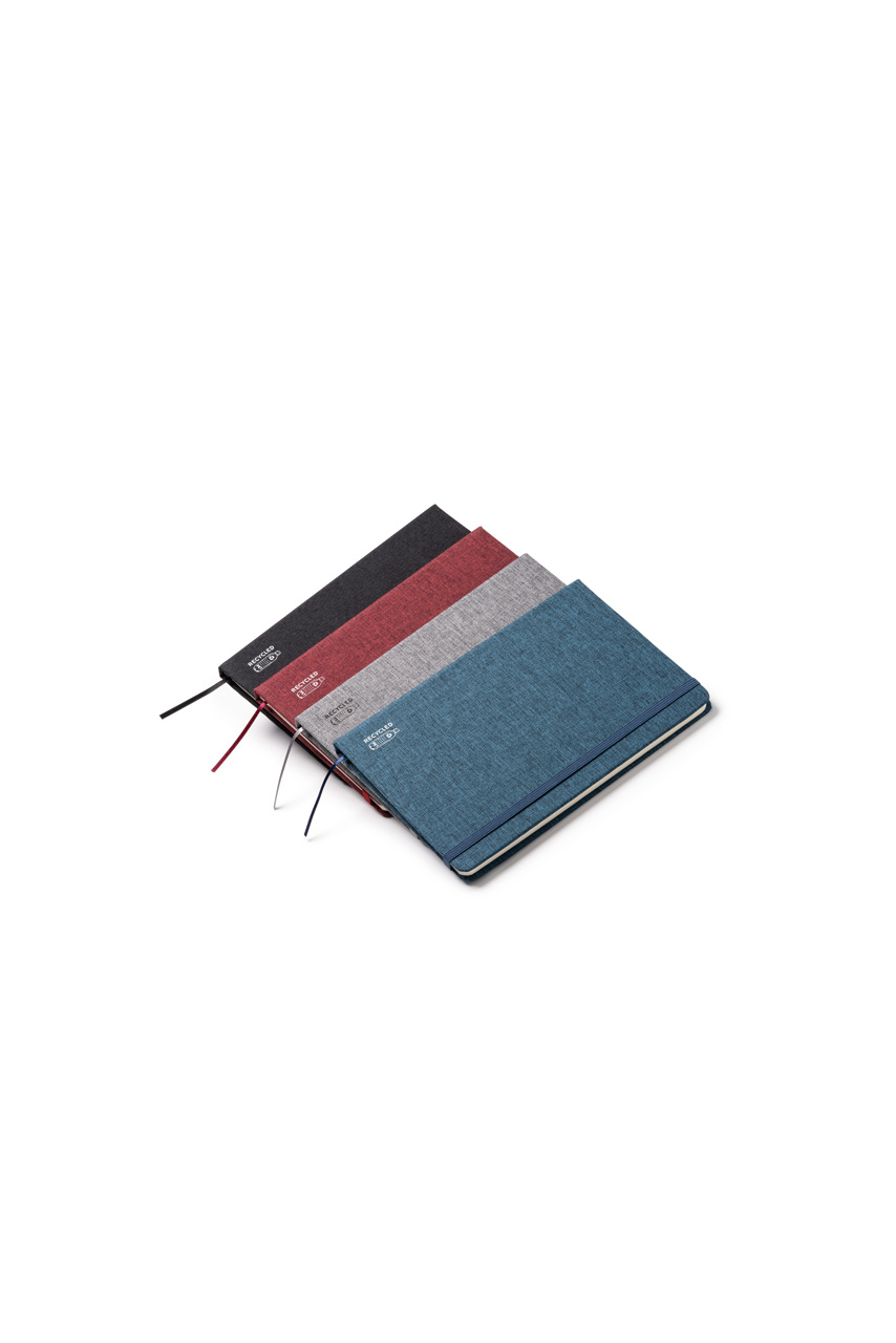 Eco-Friendly A5 Notebook with RPET Covers