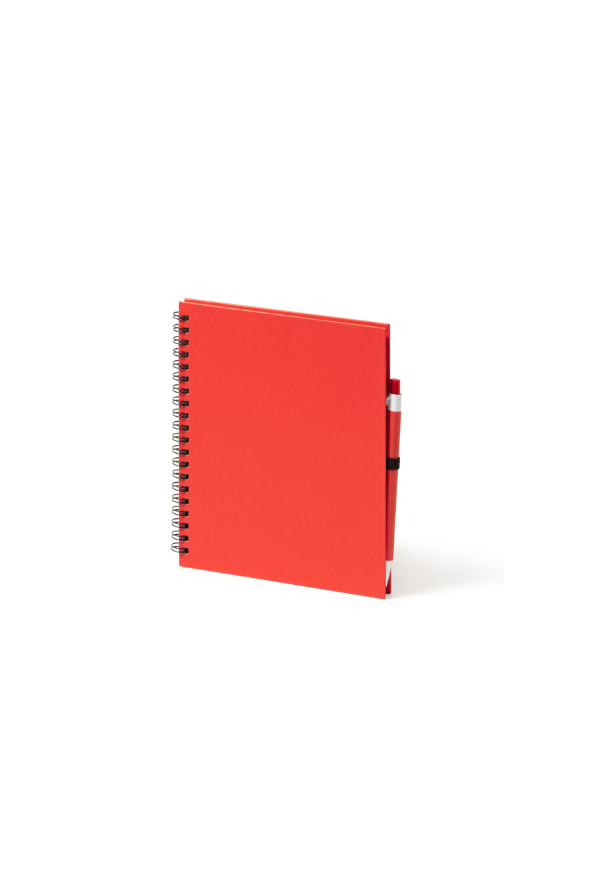 LEYNAX Spiral Notebook with Pen Holder - 70 Sheets