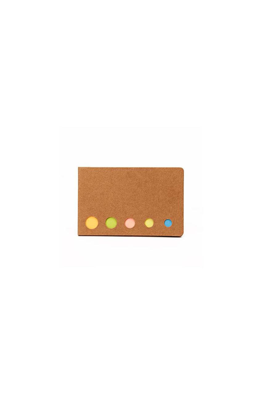 Notepad INNIS din Carton Reciclat - 100 Benzi Colorate