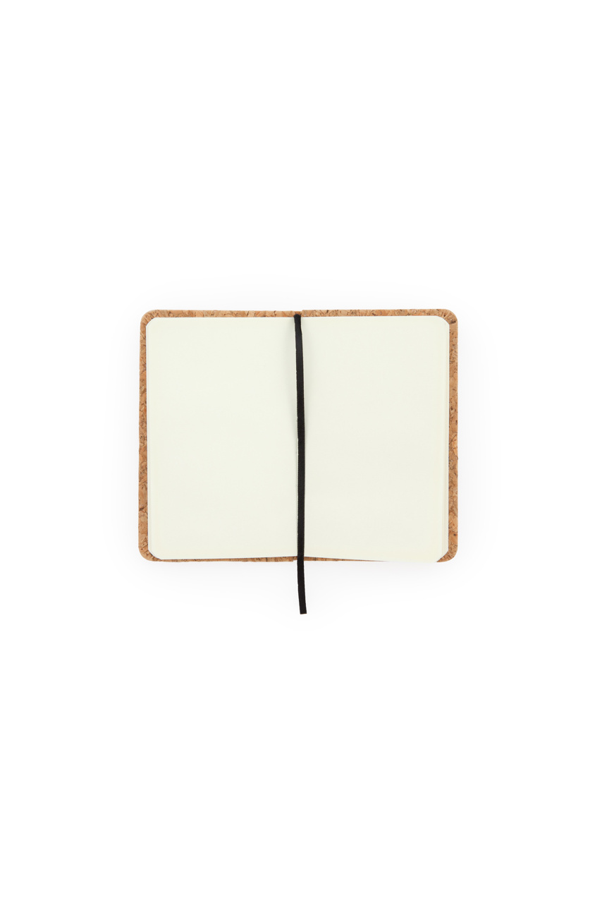 Natural Cork A6 Notepad with 80 Plain Sheets