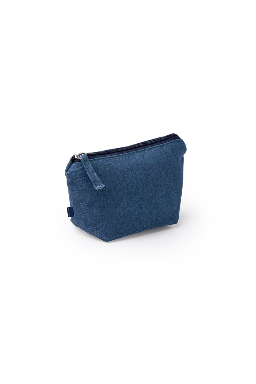 WESLY Recycled Denim Toiletry Bag