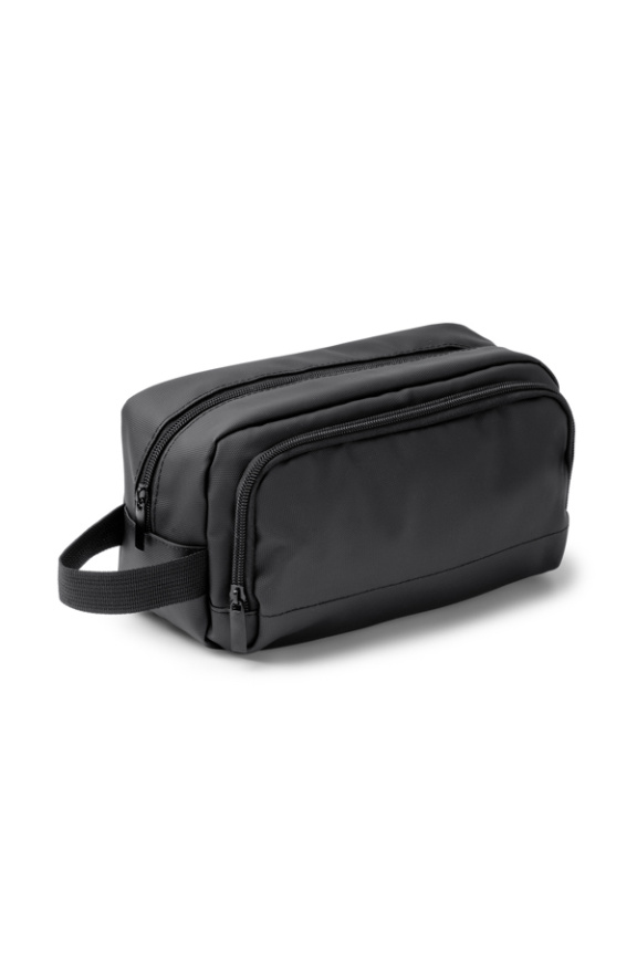 LOMIX PU Leather Travel Toiletry Bag