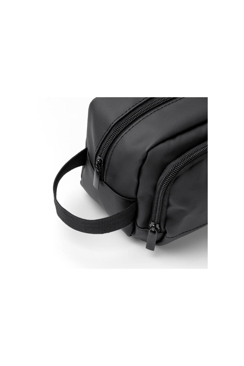 LOMIX PU Leather Travel Toiletry Bag
