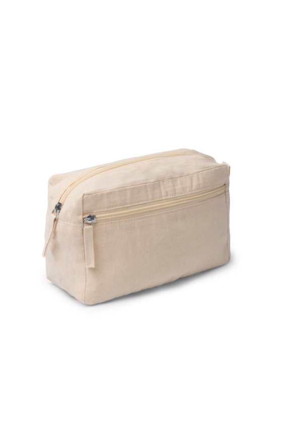 MODY Cotton Toiletry Bag with Dual Pockets