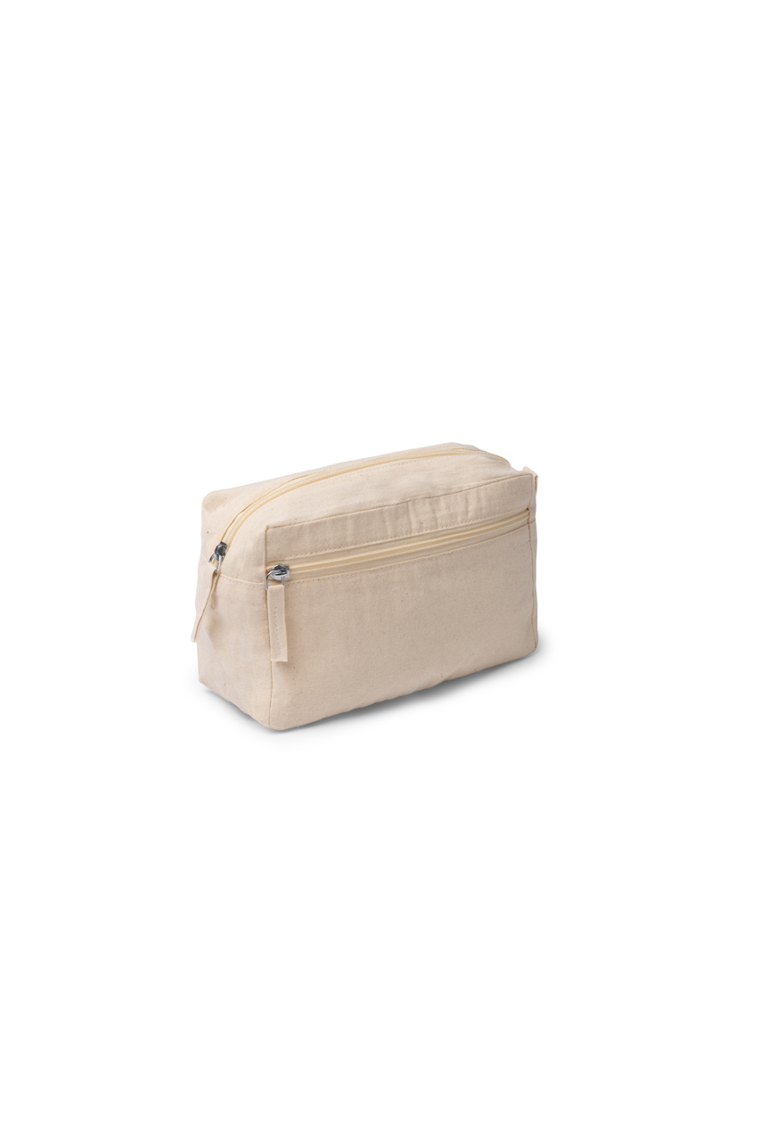 MODY Cotton Toiletry Bag with Dual Pockets