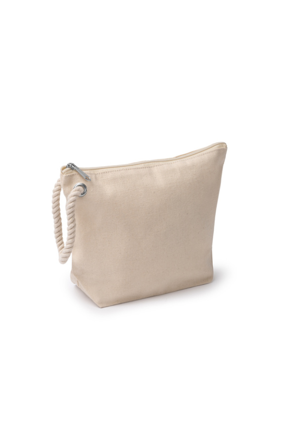 Nautical Cotton Toiletry Bag - Durable Travel Essential