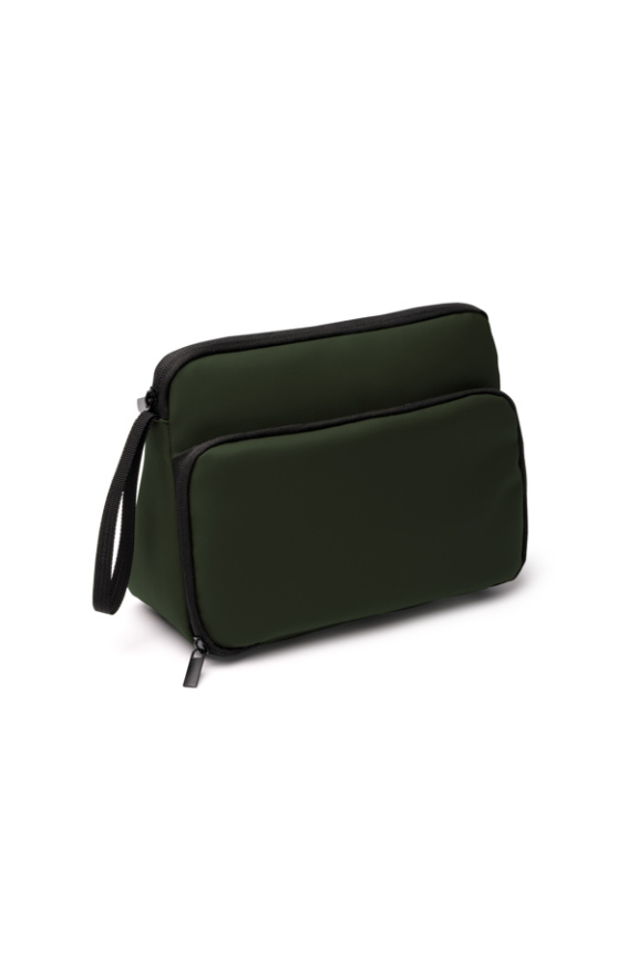 RONDA Triangular PU Leather Travel Bag