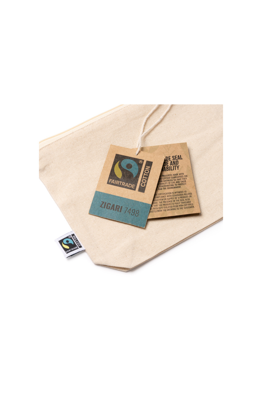 ZIGARI Fairtrade Cotton Toiletry Bag