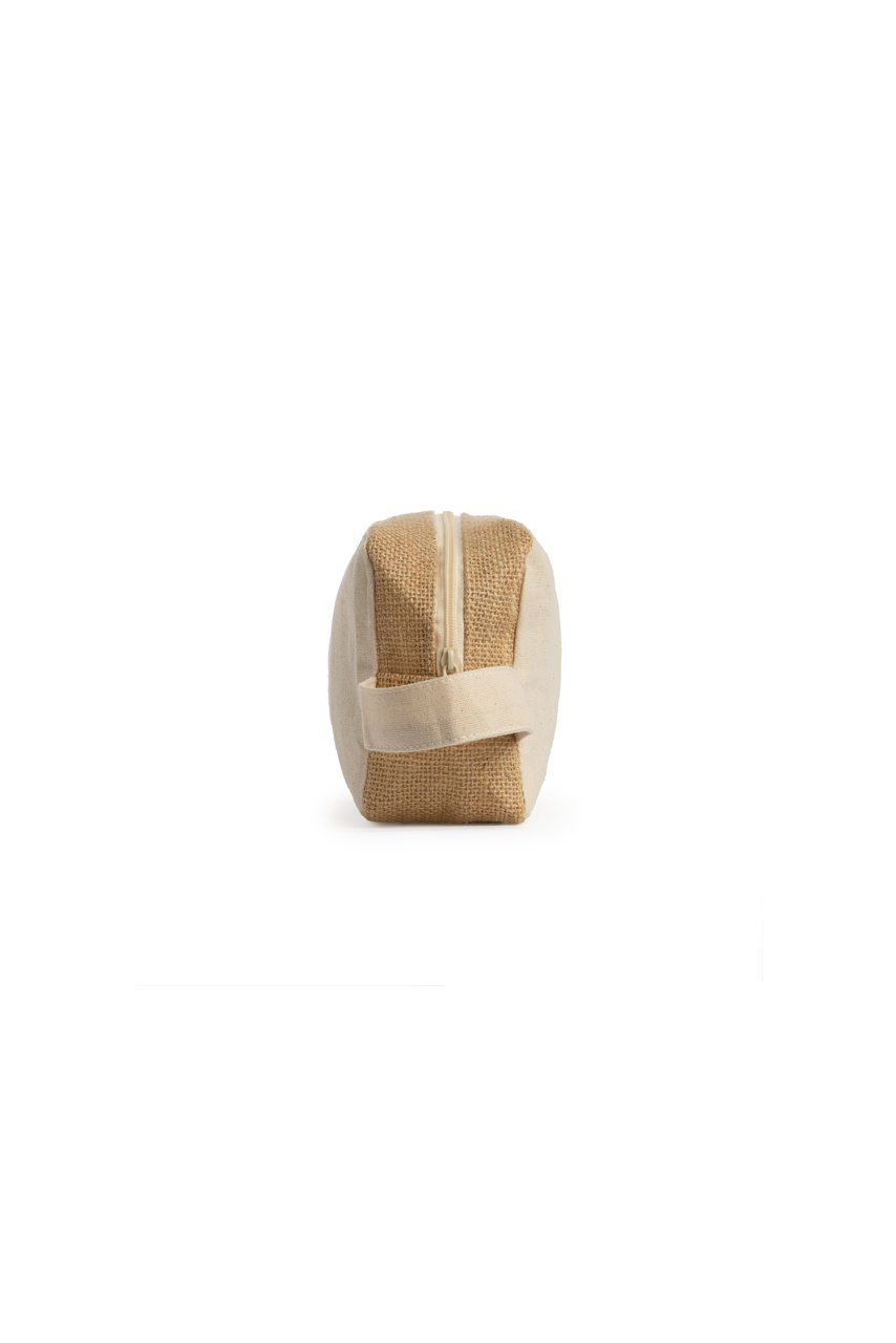 Geantă de Toaletă din Bumbac și Iută SIENA