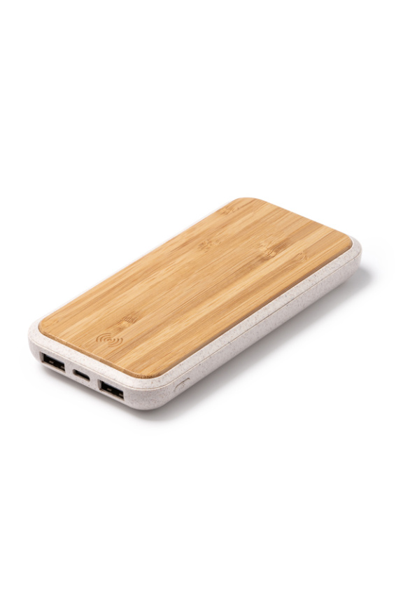 Eco-Friendly 10,000 mAh Wireless Charger Power Bank