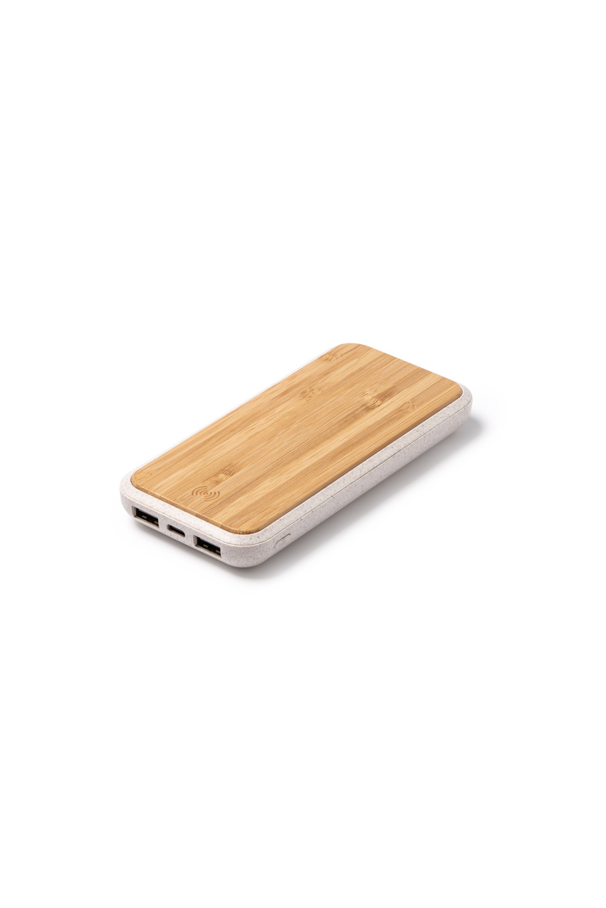 Eco-Friendly 10,000 mAh Wireless Charger Power Bank