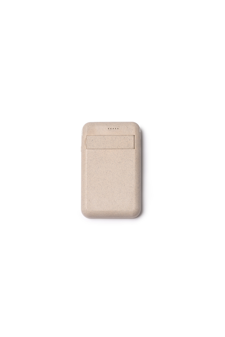 Eco-Friendly Bamboo Wireless Charger & Power Bank