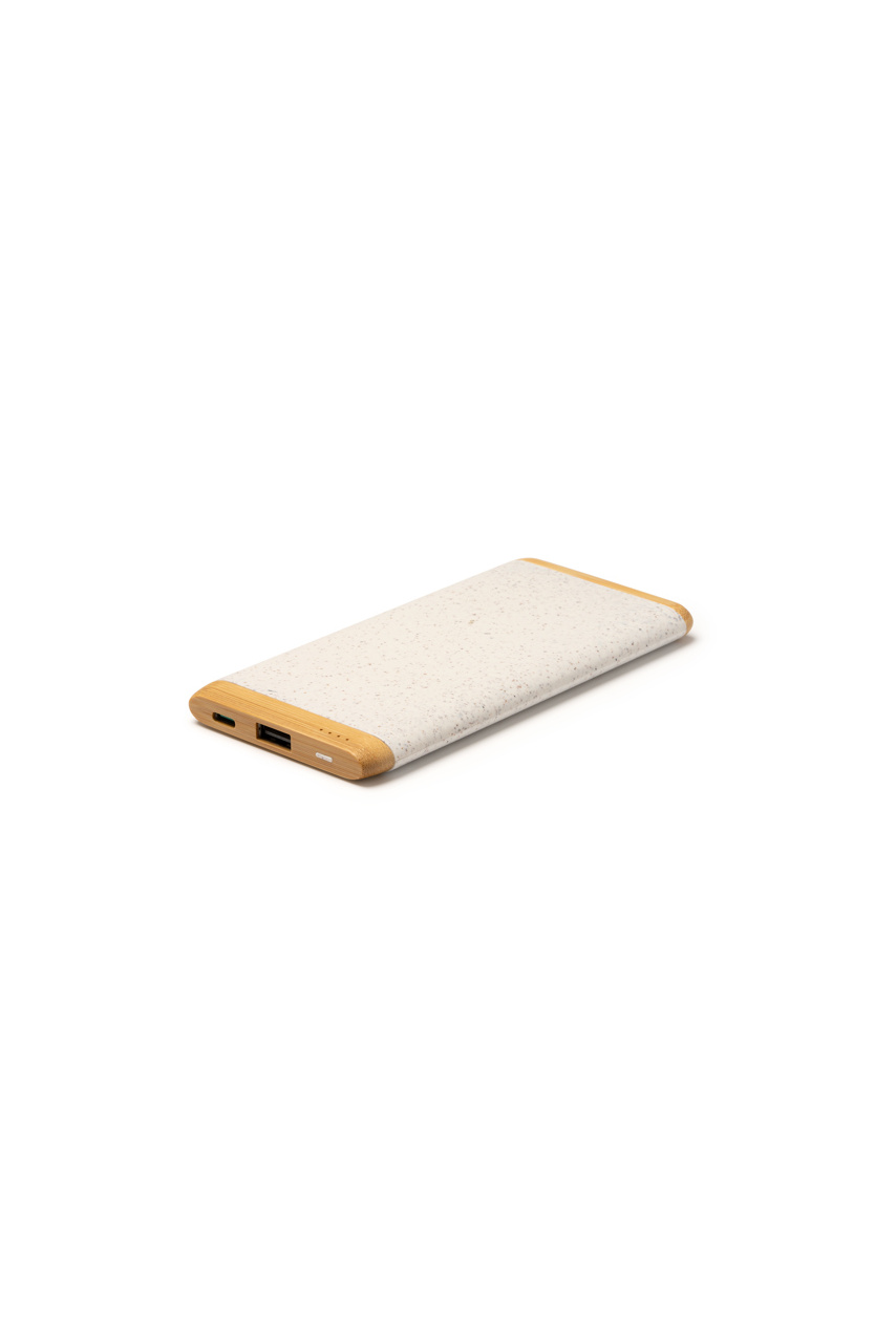 Baterie Externă Eco din Bambus și Grâu 5000 mAh
