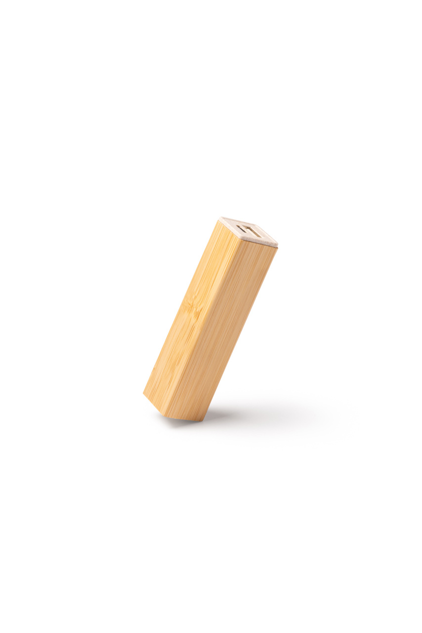 Eco-Friendly Bamboo Power Bank 2600mAh