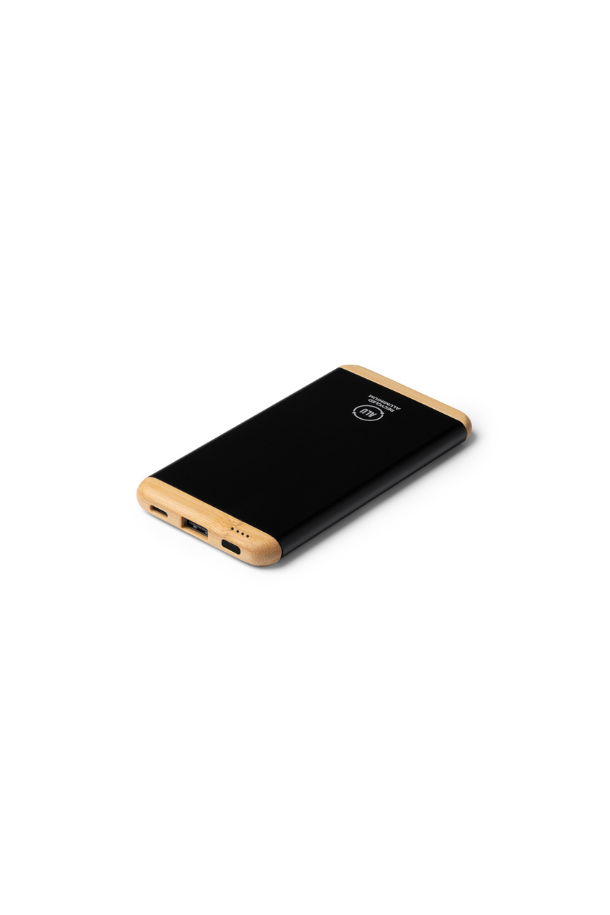 Eco-Friendly Bamboo Aluminium Power Bank 5000mAh