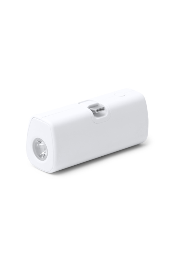 Eco-Friendly 5000mAh Power Bank with LED Flashlight