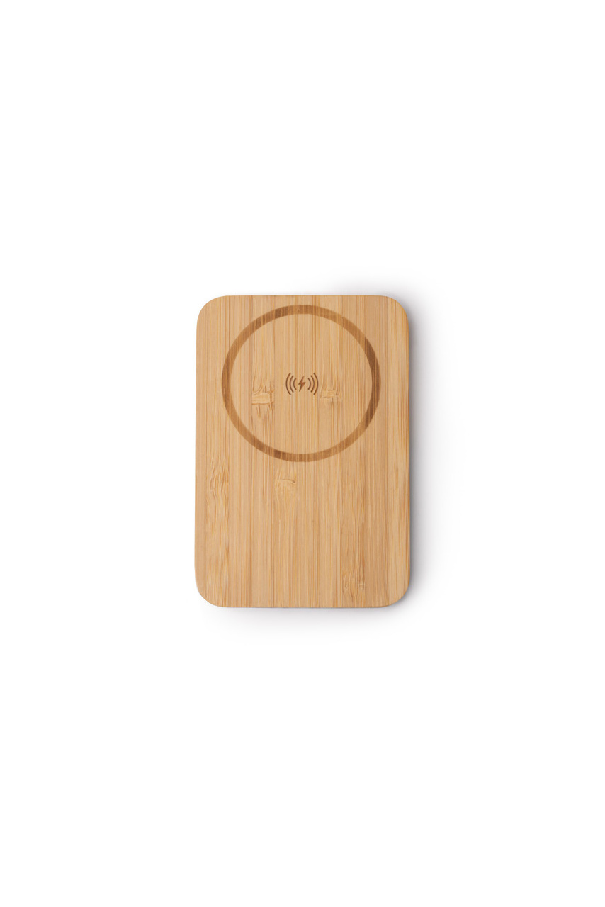 YOKAS Bamboo Wireless Charger & Power Bank