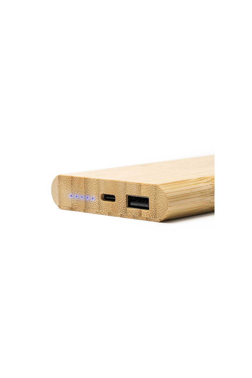 MISTY Bamboo Wireless Power Bank 6000 mAh
