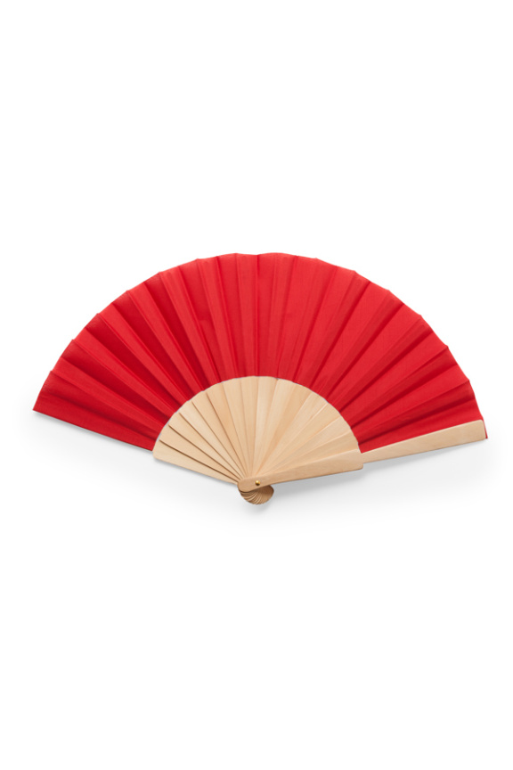 CALESA Hand Fan - Elegant Wood & Polyester Fan