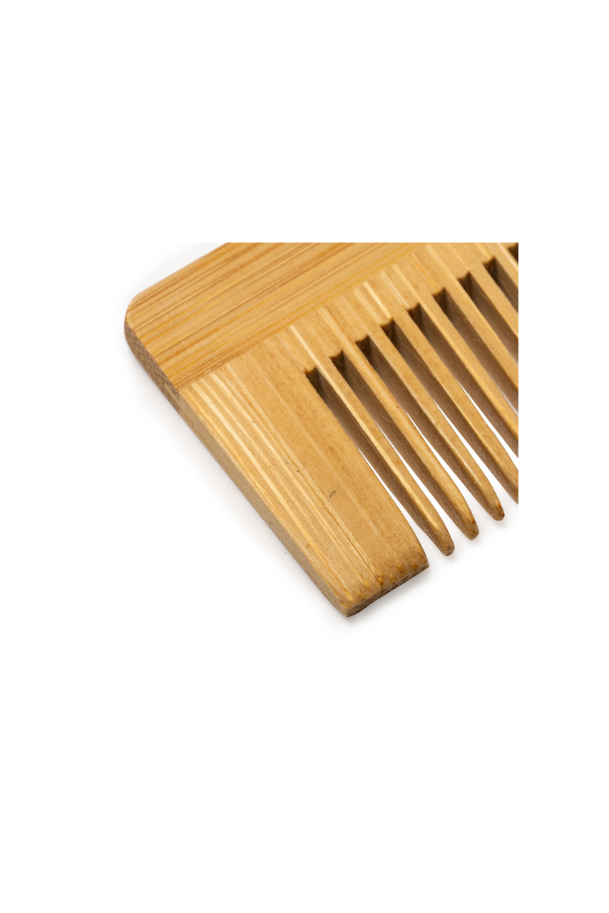 Kurly Natural Bamboo Comb - Eco-Friendly
