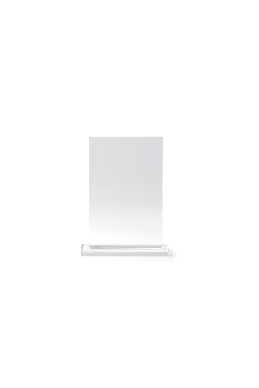 DISKUR Glass Trophy with Presentation Case