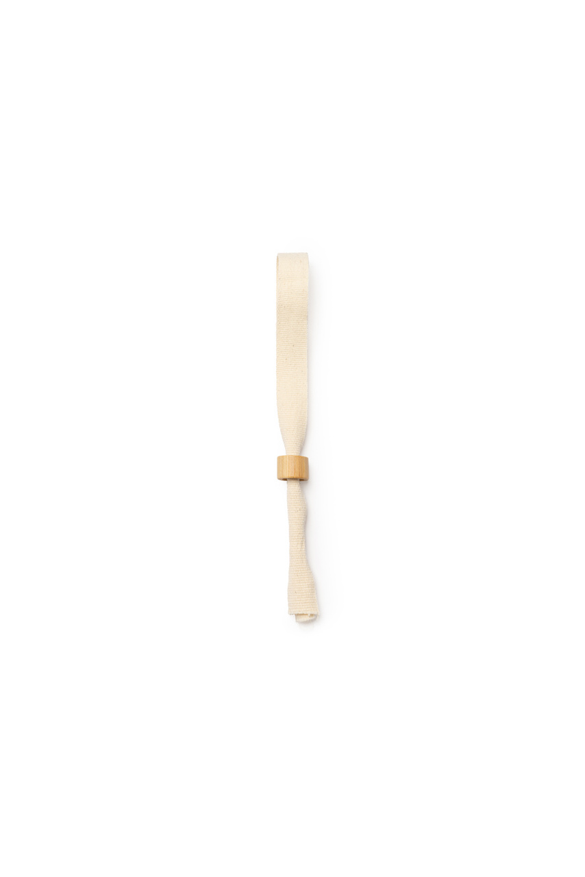 ORBIT Natural Cotton Bamboo Wristband