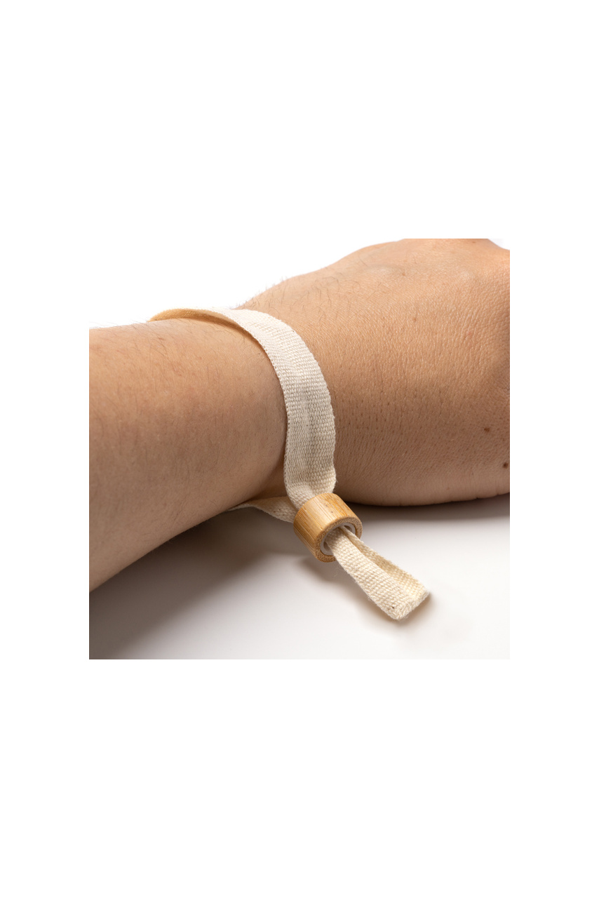 ORBIT Natural Cotton Bamboo Wristband