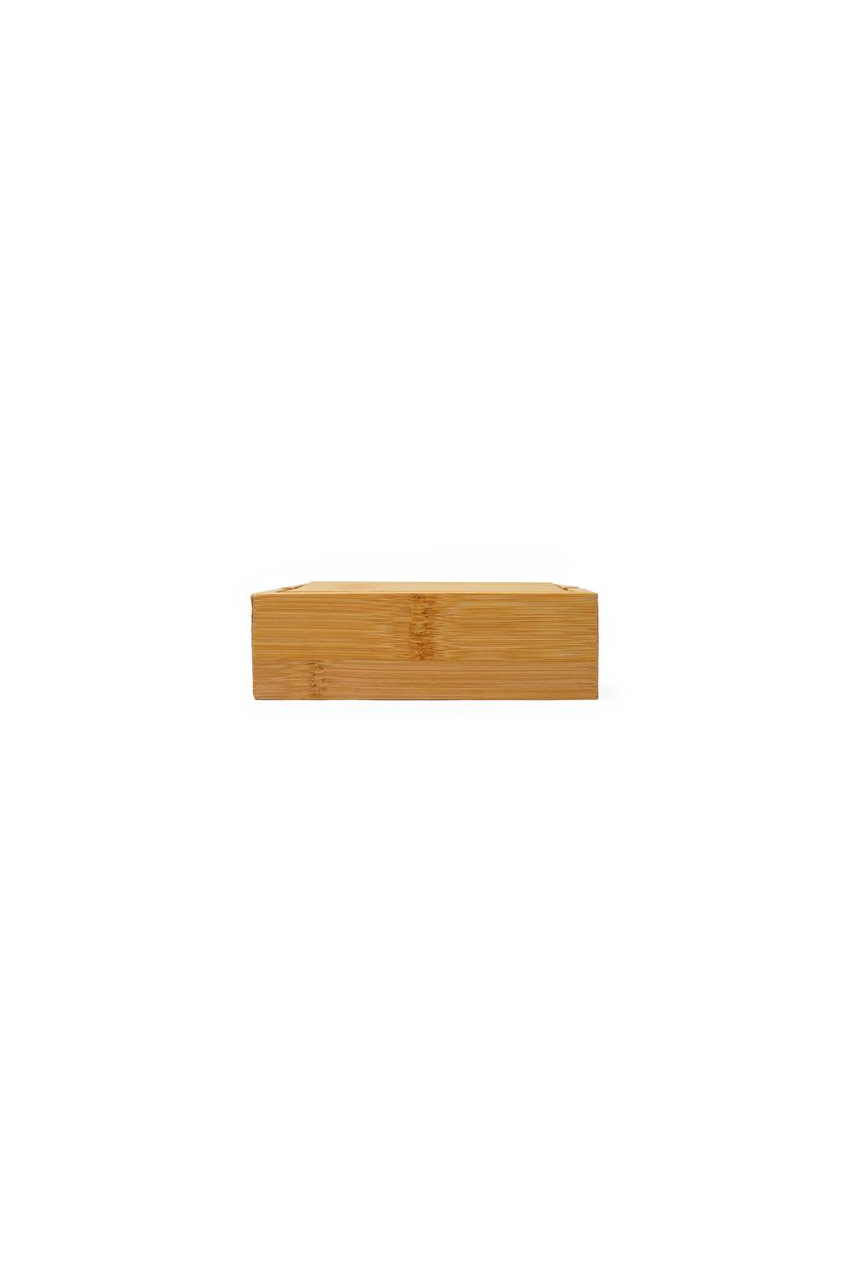 Eco-Friendly Bamboo Coaster Set with Box
