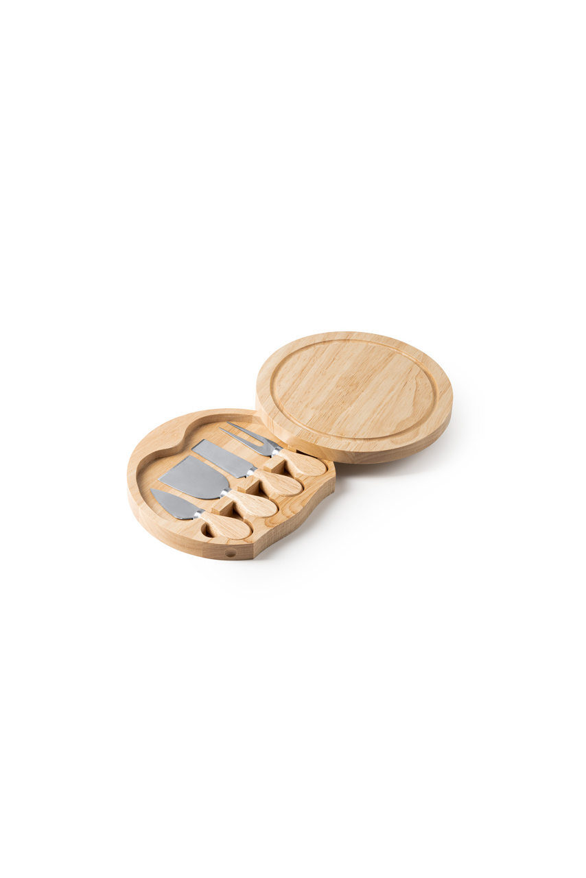 COMTE Cheese Knife Set with Wooden Case