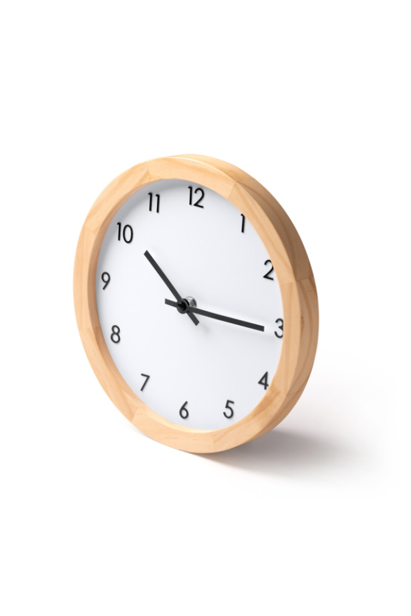 KARPE Bamboo Vintage Wall Clock - Eco-Friendly Design