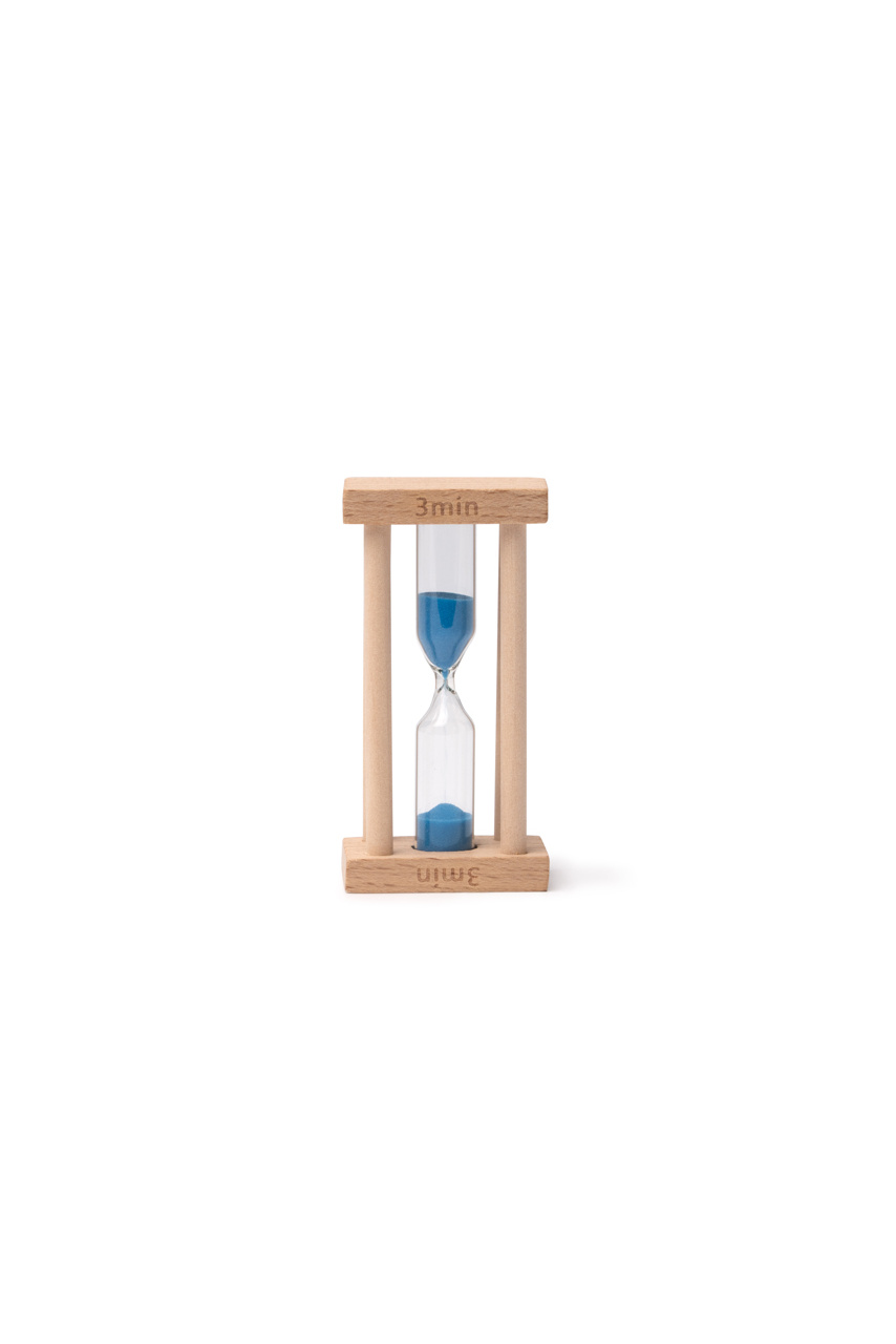 Clepsidră TEMPO din lemn - 3 minute