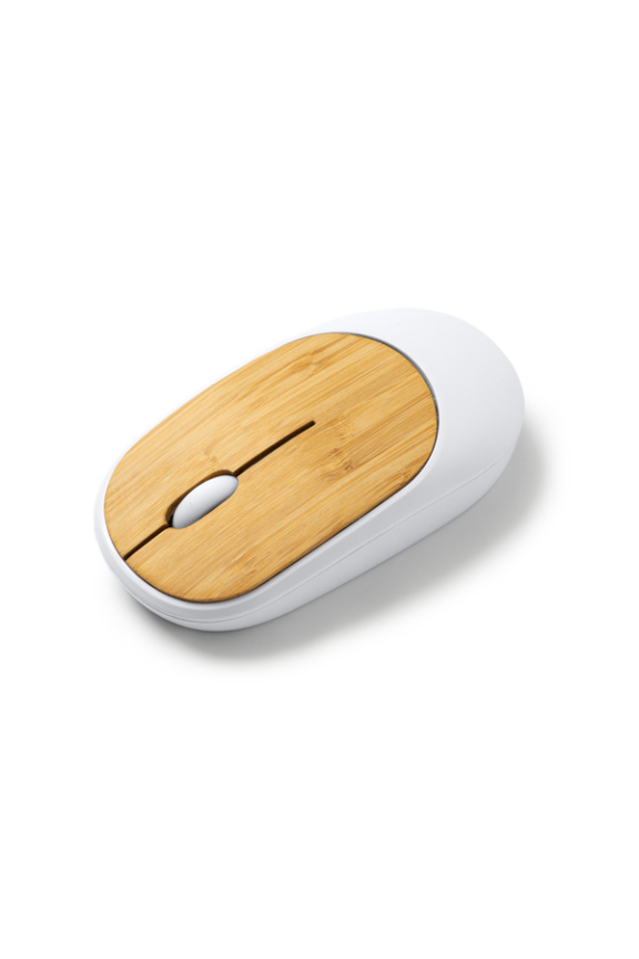 REMY Eco-Friendly Wireless Mouse - Bamboo & Recycled ABS
