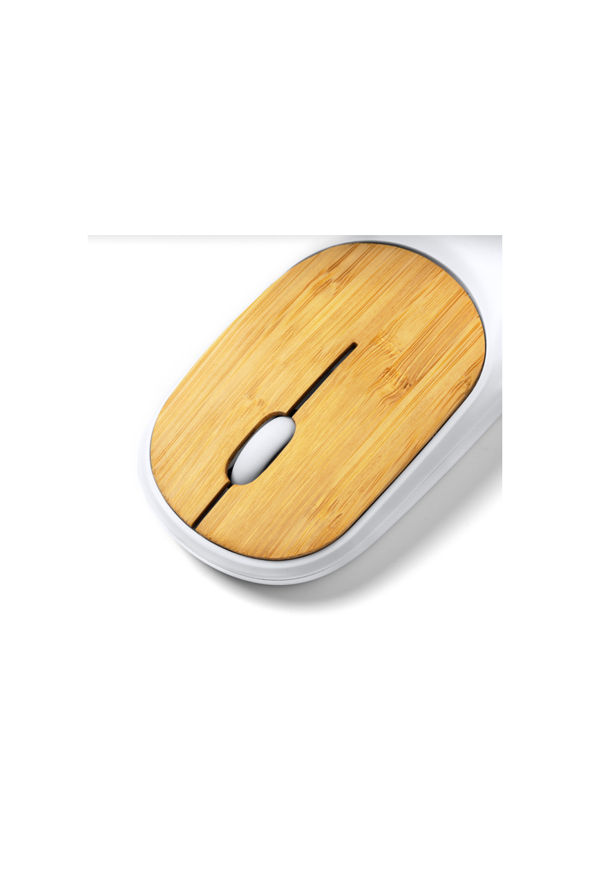 Mouse Wireless Bambus ABS Reciclat REMY