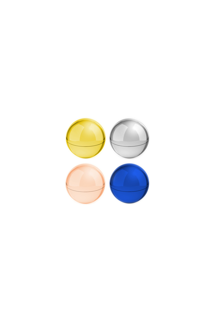 Vanilla Scented Chrome Sphere Lip Balm SPF15