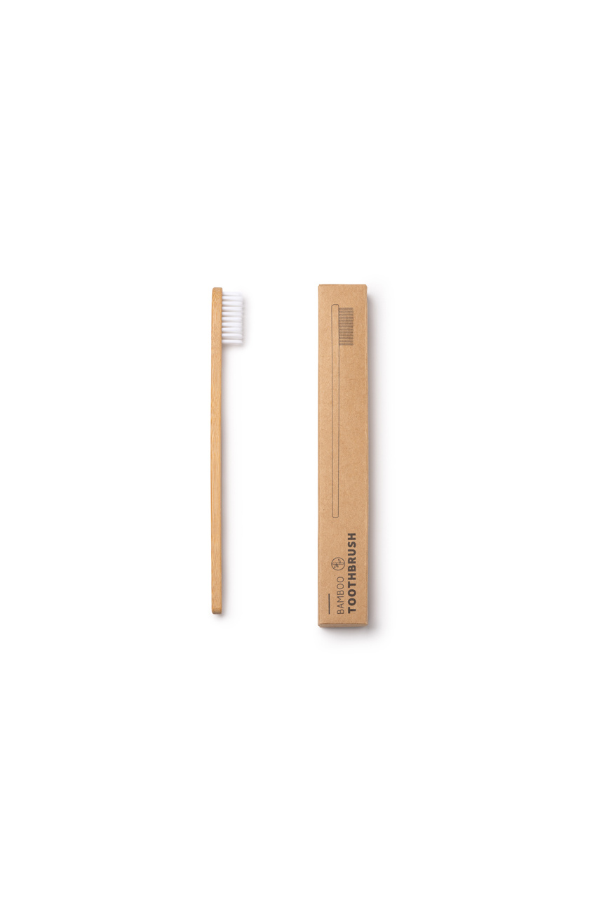Eco-Friendly Bamboo Toothbrush - Soft Bristles