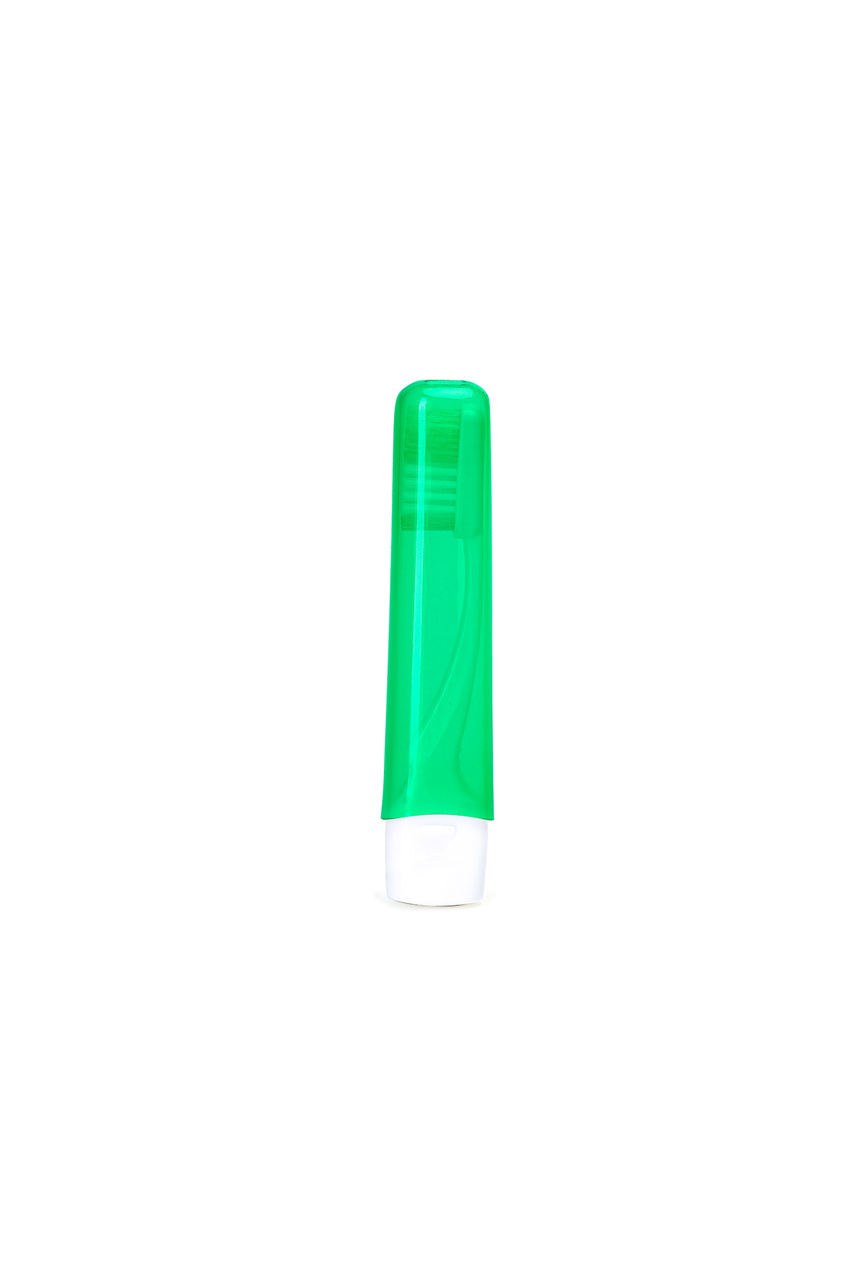 Travel Toothbrush with Translucent Cap