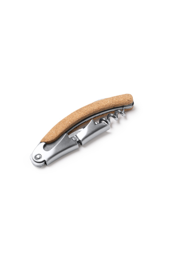 Brakel Stainless Steel Corkscrew with Cork Handle
